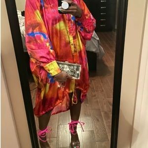 Oversized bubble dress